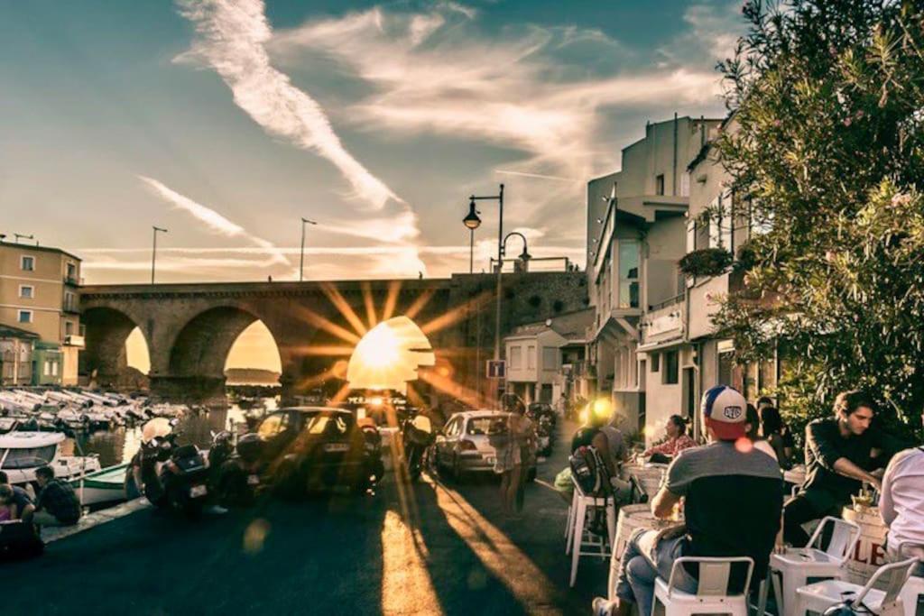 Superbe Logement Au Vallon Des Auffes Marseille Eksteriør bilde
